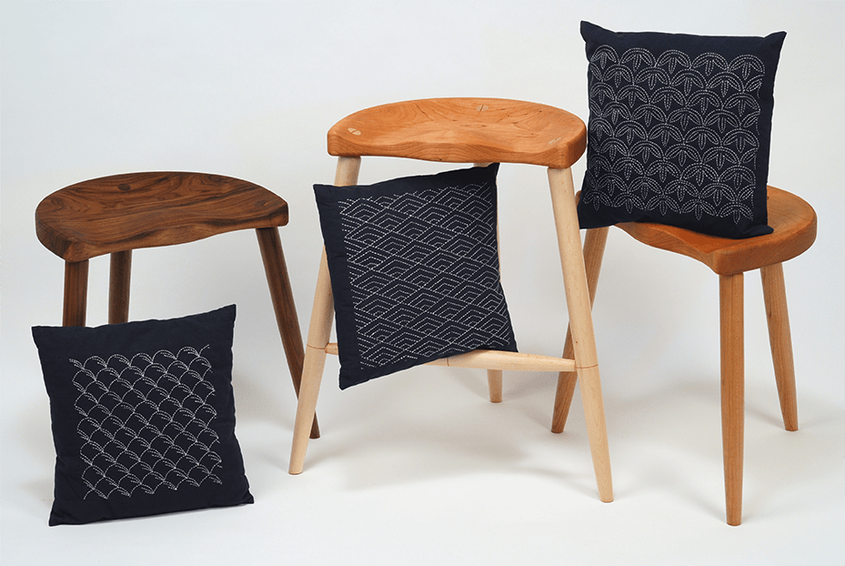Sashiko pillows